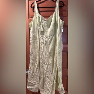 Old Navy Bright Green Sleeveless Dress